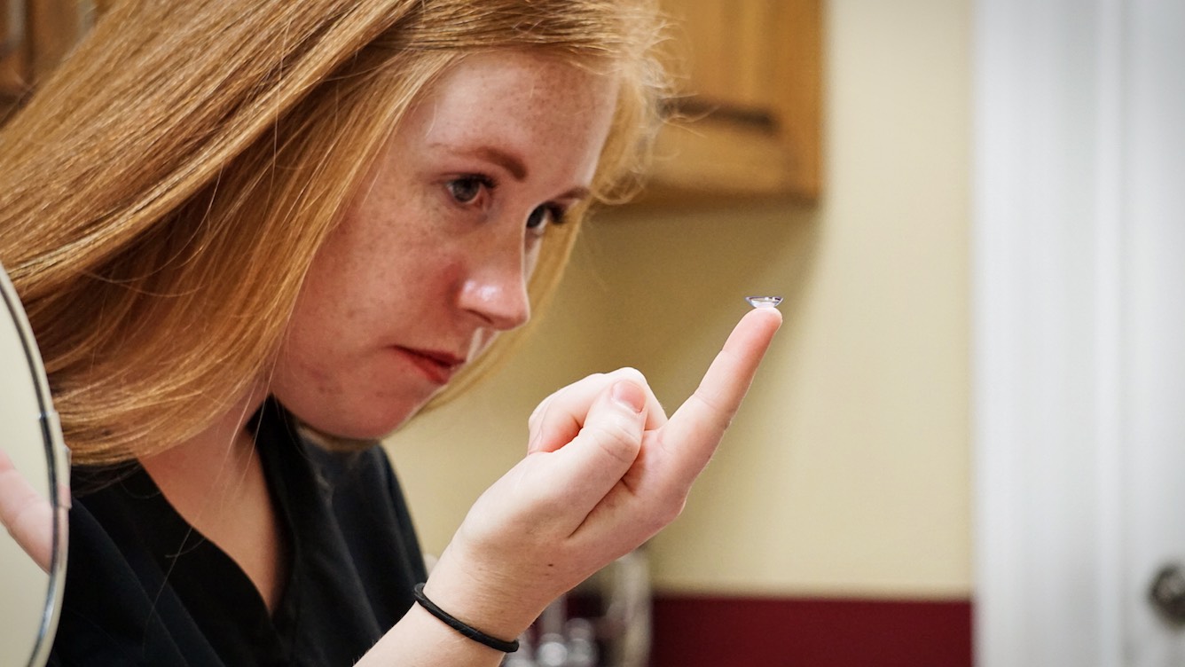 Contact Lenses Exam Doctor